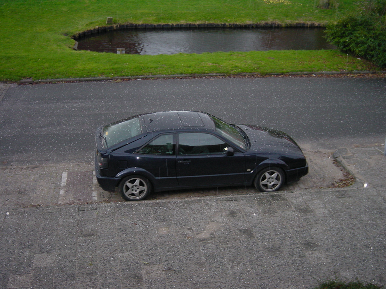 first snow of winter 2004/2005
